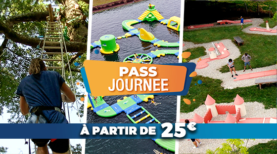 Pass journée à partir de 25€